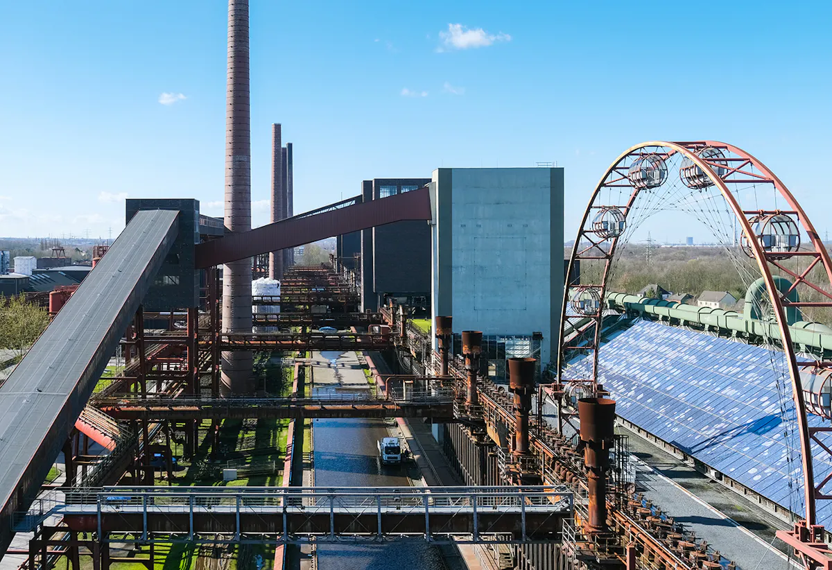 Neue Führungselemente auf Zollverein - Zollverein