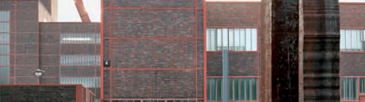Hochformatiges Plakat für Kunst auf Zollverein 2026. Im Hintergrund sind Backstein-Industriegebäude, das rote Fördergerüst der Zeche Zollverein und eine Skulptur auf einer Rasenfläche zu sehen. Oben steht Kunst auf Zollverein – Zwischen Form und Fantasie, daneben das UNESCO-Welterbe-Zollverein-Logo und ein roter Kreis mit 2026. Unten sind das 25-Jahre-UNESCO-Welterbe-Logo und das Zollverein-Logo abgebildet.